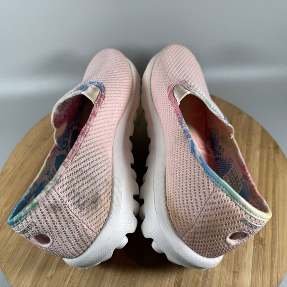 S Skechers Go Walk Shoes Women's‎ 8 Pink Slip On Comfort Walking Sneakers - Picture 6 of 8